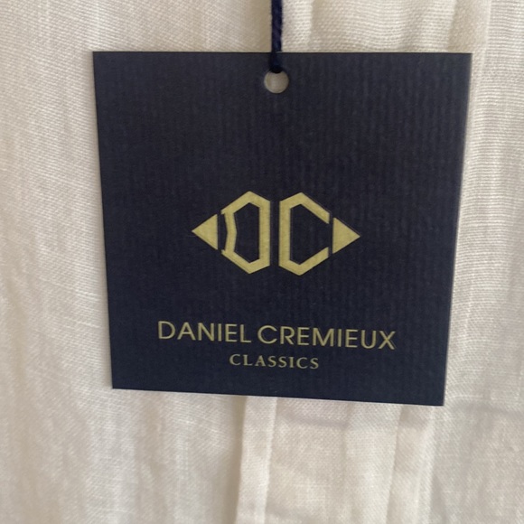 NWT Daniel Cremieux linen button up - Picture 2 of 3